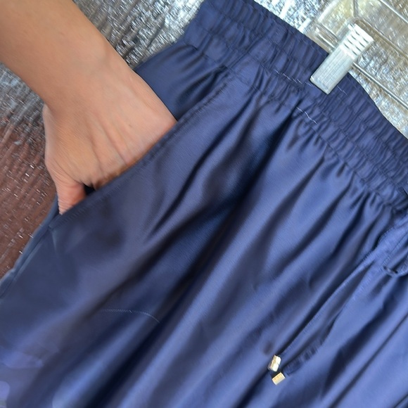 Lauren Ralph Lauren wide leg floral bottom drawstring pants size XL. - Picture 8 of 14